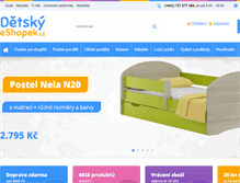 Tablet Screenshot of detsky-eshopek.cz